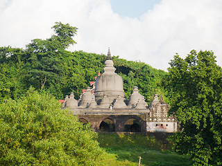 Image showing The Shite-thaung Temple in Mrauk-U, Myanmar