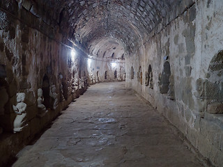 Image showing Interior of the Htukkant Thein Temple, Myanmar