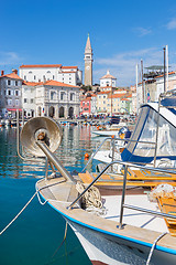 Image showing Picturesque old town Piran, Slovenia.