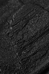 Image showing Activated charcoal powder