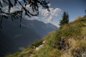 Image showing Mountain landscape in Alps