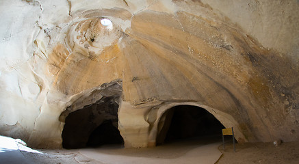 Image showing Caves in Beit Guvrin, Israel