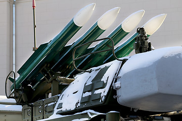 Image showing Missile and anti-aircraft  