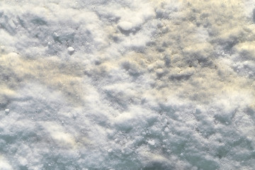 Image showing White beautiful snow