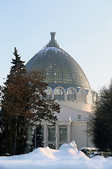 Image showing The space pavilion