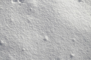 Image showing White beautiful snow