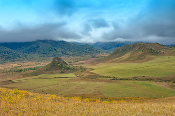 Image showing mountains in beauty day