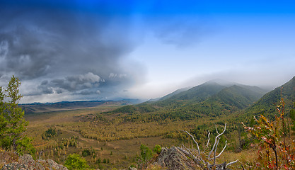 Image showing mountains in beauty day