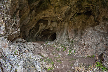 Image showing In the cave