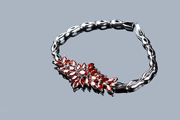 Image showing Jewelry diamond bracelet