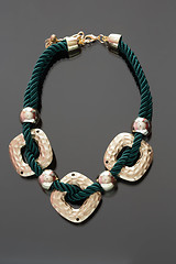 Image showing green necklace