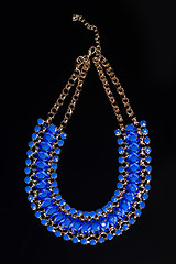 Image showing color plastic  necklace