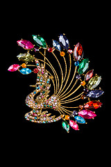 Image showing brooch in the form of a bird 