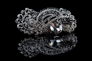 Image showing jewellery brooch isolated 