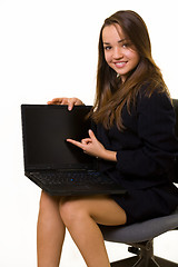 Image showing Laptop presentation