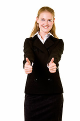 Image showing Thumbs up