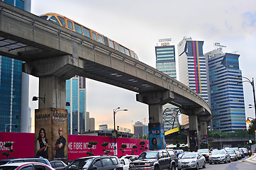 Image showing Kuala Lumpur rush hour