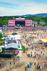 Image showing Sziget music fest