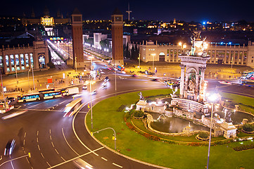 Image showing Square of Spain, Barcelona