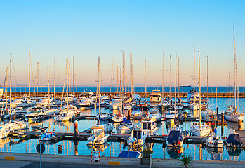 Image showing Portugal luxury marina. Cascais