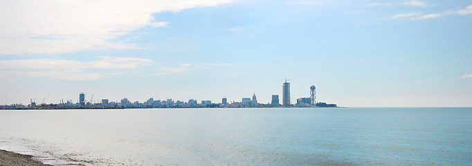 Image showing Batumi skyline, Georgia