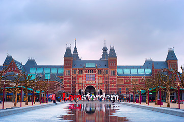 Image showing Museum area, Amsterdam