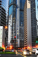 Image showing Makati business downtown, Manila