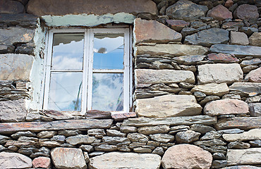 Image showing Typical building wall. Georgian Republic