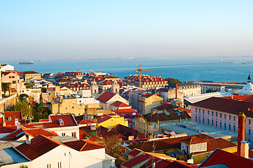 Image showing Lisbon cityscape, Portugal