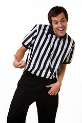 Image showing Silly referee