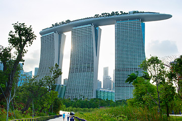 Image showing Singapore Marina Bay resort