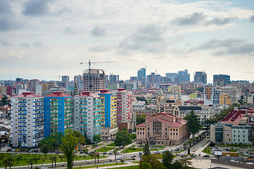 Image showing Batumi downtown cityscape, Georgia