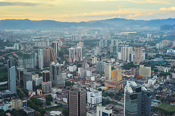 Image showing Kuala Lumpur skyline