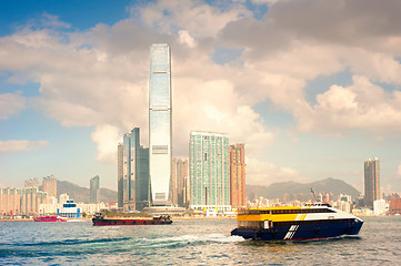 Image showing Hong Kong water transportation