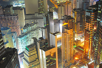 Image showing Hong Kong density downtown