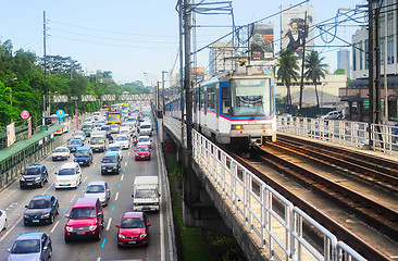 Image showing Manila traffic, Philippines