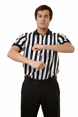 Image showing Basketball official