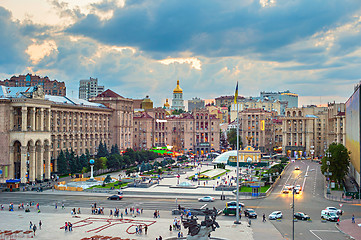 Image showing Maidan Nezalezhnosti Square, Kyiv, Ukraine