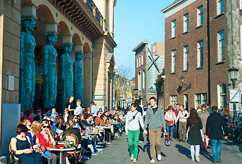 Image showing Utrecht city center, Holland