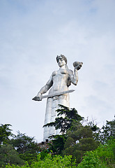 Image showing Statue of Mother Georgia, Tbilisi