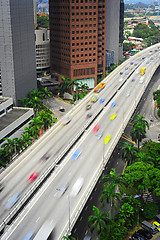 Image showing Busy highway, Singapore