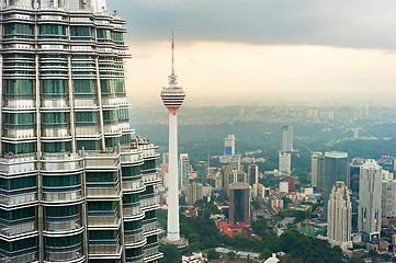 Image showing Skyline of Kuala Lumpur. Malaysia