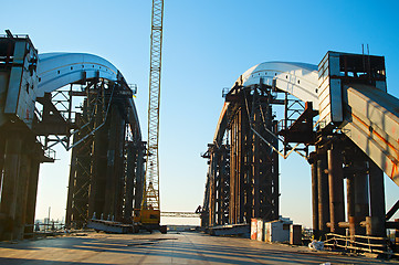 Image showing Unfinished construction site, Ukraine