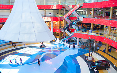 Image showing Tbilisi Mall top view, Georgia