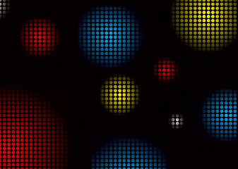 Image showing disco balls colour