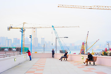 Image showing Hong Kong urban life