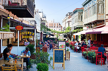 Image showing Tbilisi outdoor restaurant