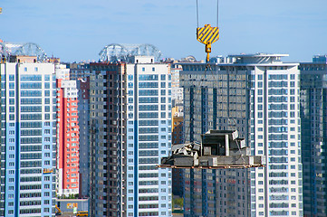 Image showing Construction activity in progress