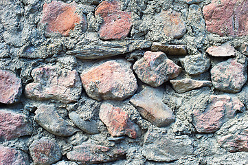 Image showing Rocky wall. background. Georgia