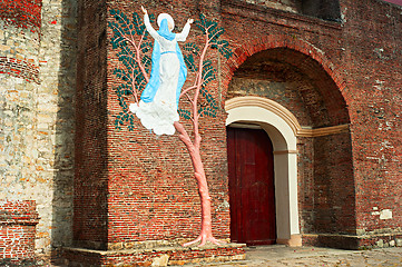 Image showing Church entrance, Philippines